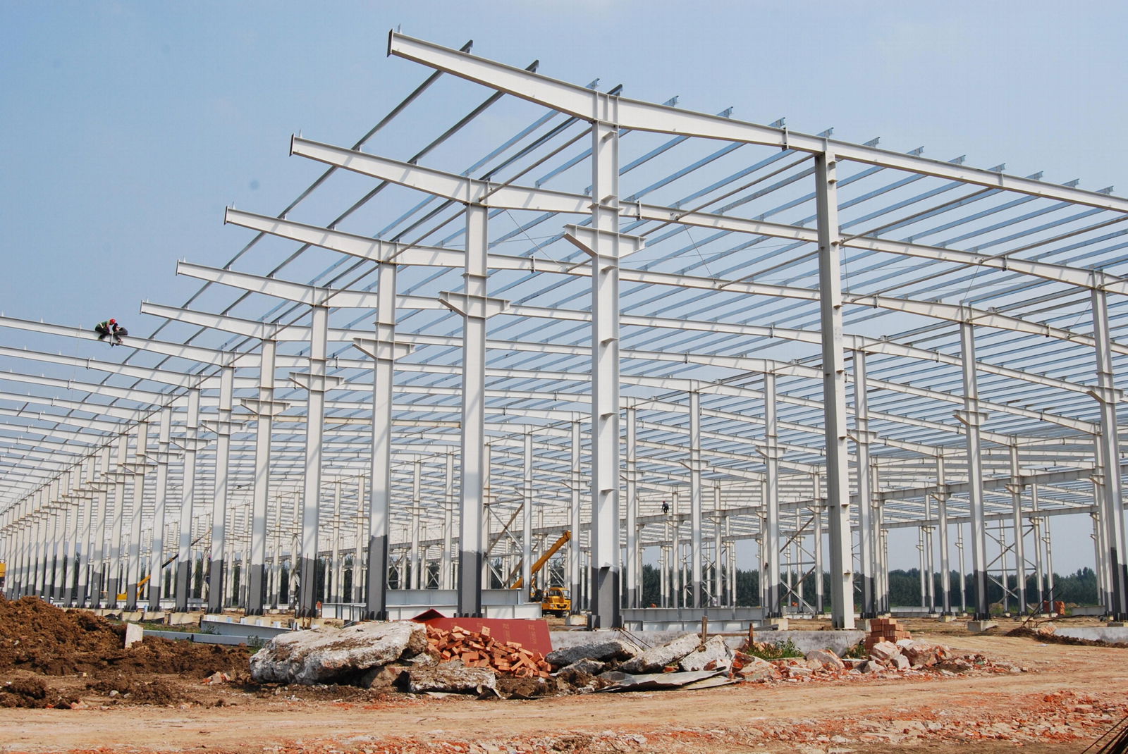 Easy To Instal Warehouse Structural Steel H Beam 2