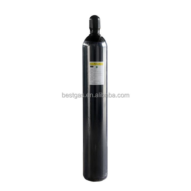 Best price 7440-59-7 stainless steel high purity gas helium gas cylinder