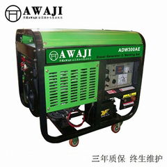 300A汽油发电电焊机电启动AGW300AE