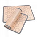 Silica gel fiberglass baking mat