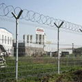 Barbed Wire With Buckled Blade