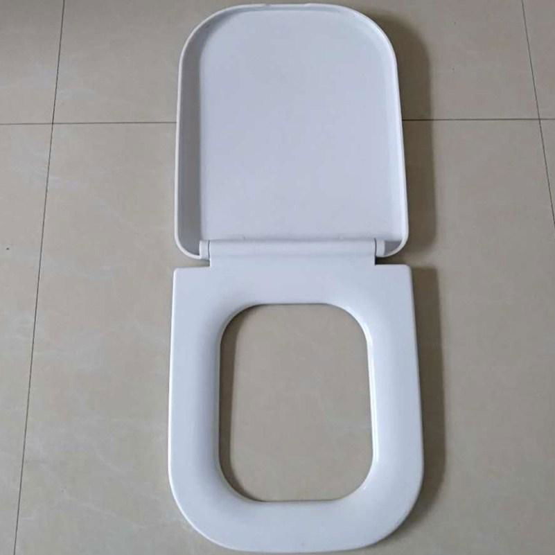 Europe Style Square Shape Factory Directly Supply Sanitary Toilet Seat Cover PP 3