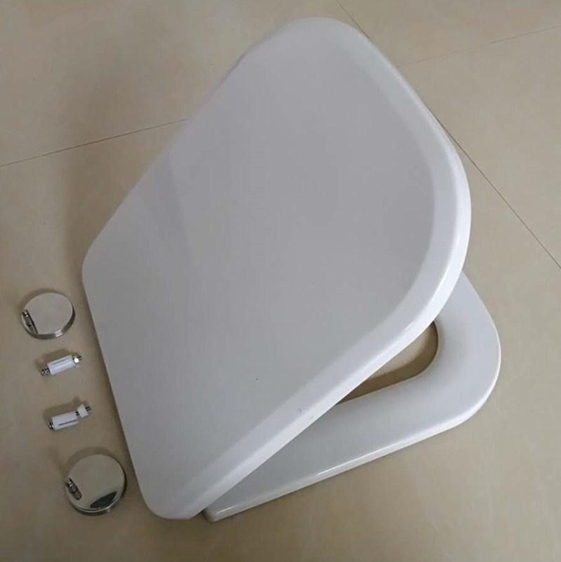 Europe Style Square Shape Factory Directly Supply Sanitary Toilet Seat Cover PP 4