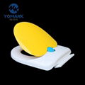  leader high quality customized colors white and yellow pp toilet seat lid     2