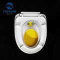  leader high quality customized colors white and yellow pp toilet seat lid     3