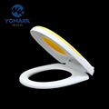  leader high quality customized colors white and yellow pp toilet seat lid     4