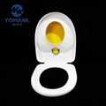  leader high quality customized colors white and yellow pp toilet seat lid     5