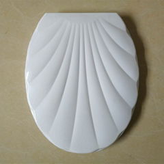 Shell Shape Toilet Seat Cover Good White