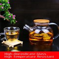 1.8L glass jug set water pitcher glass cold water jug with lid 2