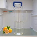 1.8L glass jug set water pitcher glass cold water jug with lid 3