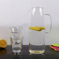 1.8L glass jug set water pitcher glass cold water jug with lid 4