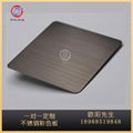 不锈钢板定做304黑钛板拉丝不锈钢高比彩色316不锈钢加工定制