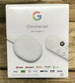 Factory Chromecast with Google TV - Streaming Entertainment in 4K HDR - Snow