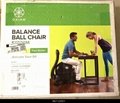 Gaiam Classic Balance Ball Chair – Exercise Stability Yoga Ball Premium Ergono