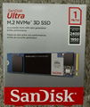 Authentic New SanDisk Ultra 1TB Internal PCIe Gen 3 x 4 NVMe Solid State Drive