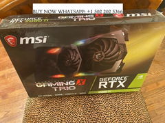 New MSI GeForce RTX 2080 Ti Gaming X Trio 11 GB GDDR6