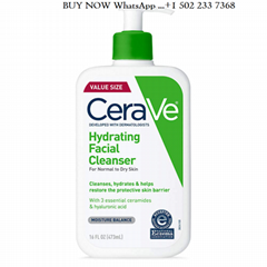New Original CeraVe Hydrating Facial Cleanser | Moisturizing Non-Foaming Face
