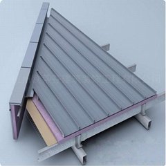 厂家直销  铝镁锰板 直立锁边金属屋面系统