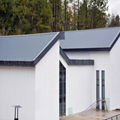 别墅金属屋面 铝镁锰矮立边屋面系统 立边咬合防水屋面板 1