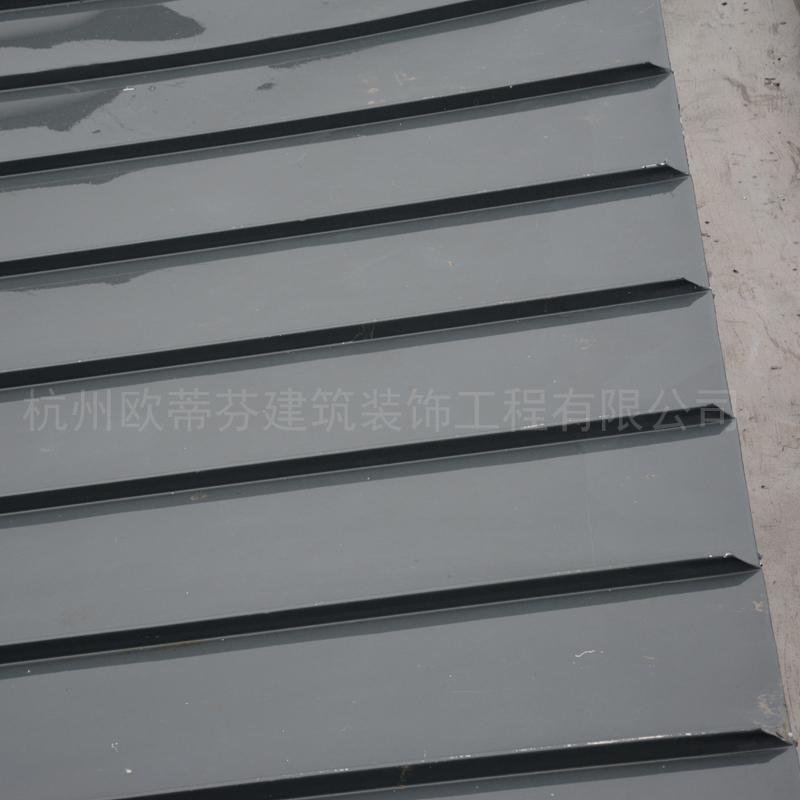 铝镁锰屋面板 矮立边金属屋面板