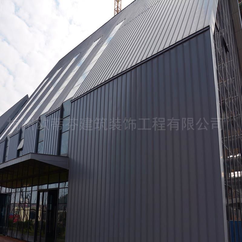 铝镁锰屋面板 矮立边金属屋面板 2