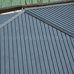 厂家   铝镁锰矮立双锁边金属压型25-330别墅会所可用屋面板