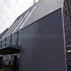  0.9mm氟碳漆铝镁锰板32-310/410/210矮立边金属屋面铝合金屋面板
