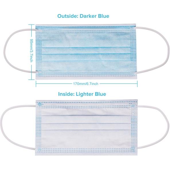 Factory Supply  3Ply Disposable Protective Mask 2