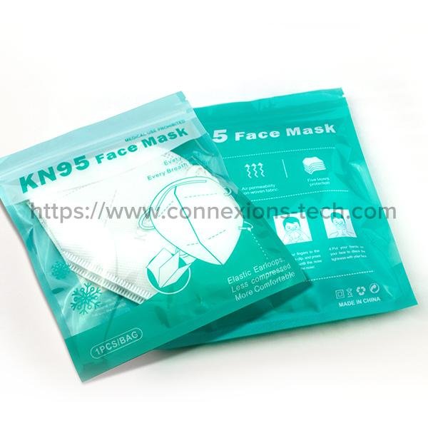 KN95 Protective Mask Non-medical With Valve and Color Bag