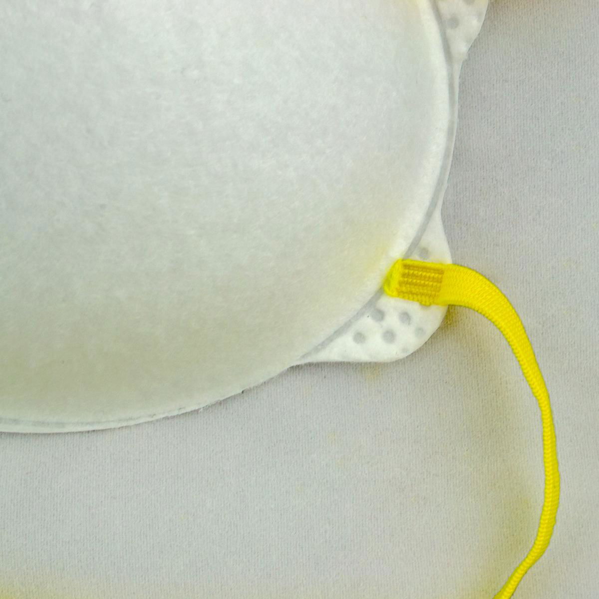 Cup-Type Filter Mask with Valve (Head-Belt Style) 2