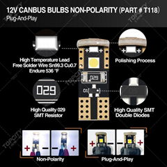 汽車LED小燈T100示寬燈轉