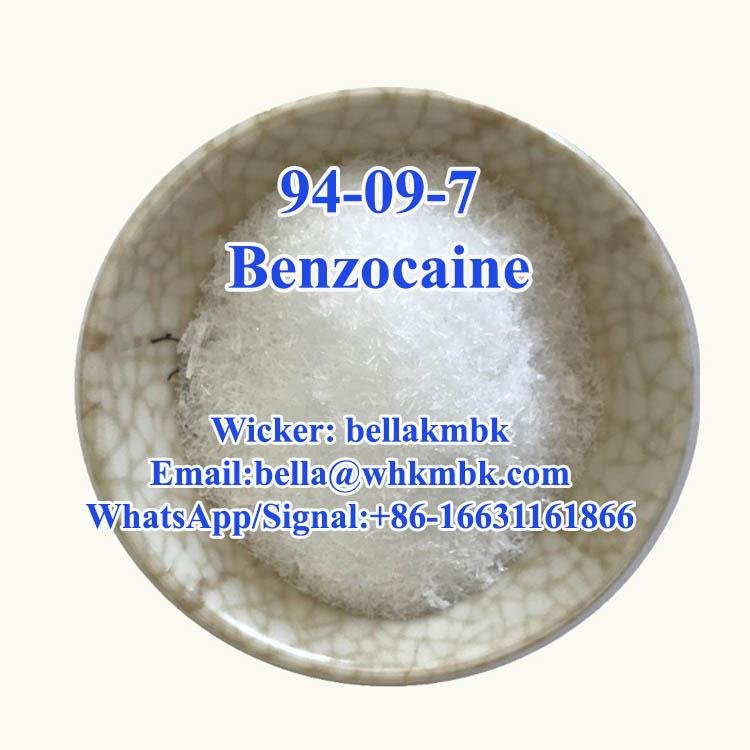 USP Bp Grade Benzocaine Base Powder 100% Pass Safe Delivery to Door