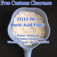 Factory Supply Boric Acid Flakes/Chunks CAS 11113-50-1