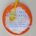 Factory Supply Boric Acid Flakes/Chunks CAS 11113-50-1 2