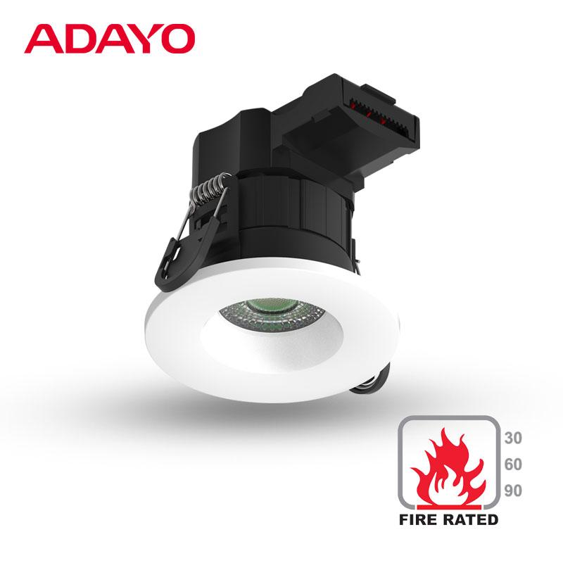 LED fire rated downlight for UK ,LED spot downlight fireproof IP65 