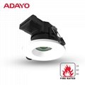 LED fire rated downlight for UK ,LED spot downlight fireproof IP65 