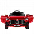 Children's electric car four-wheel dual-drive electric car can sit on people toy 3