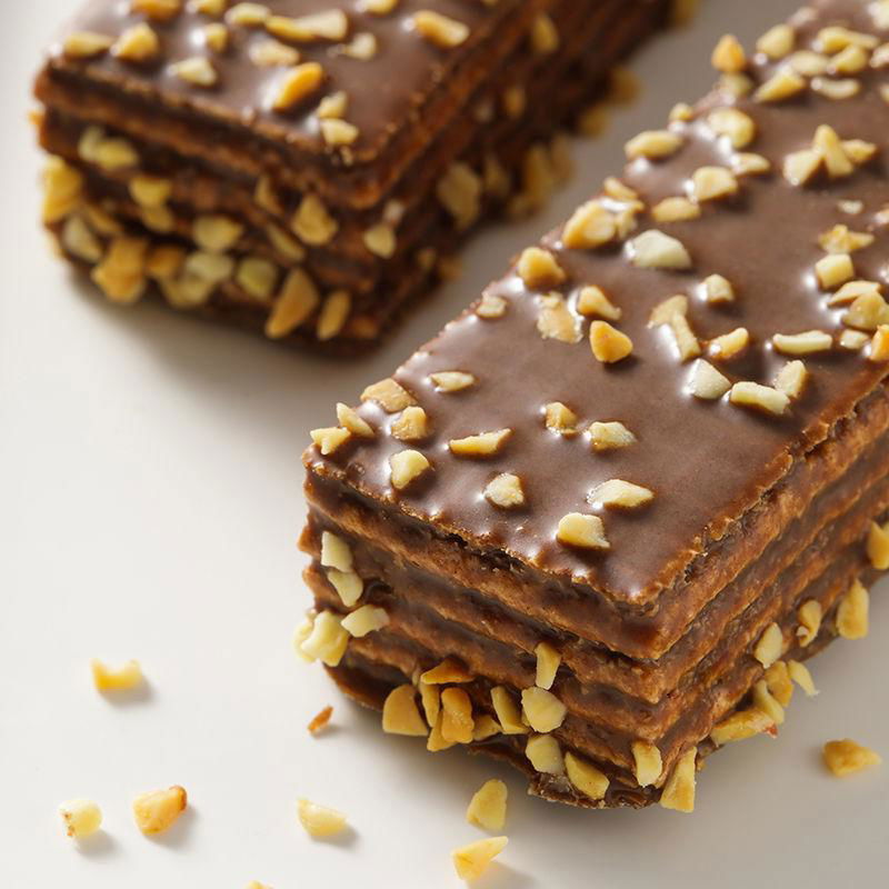 Nutty chocolate wafers 3