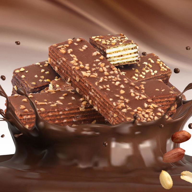 Nutty chocolate wafers 5