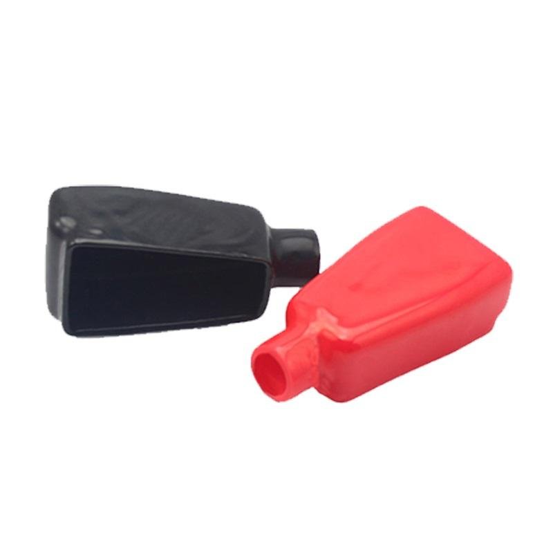  car battery end caps rubber terminal covers 2