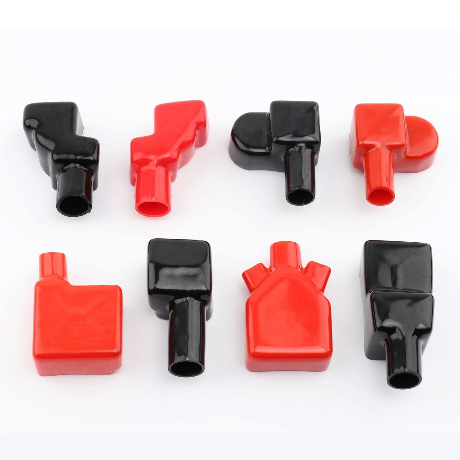  car battery end caps rubber terminal covers 4