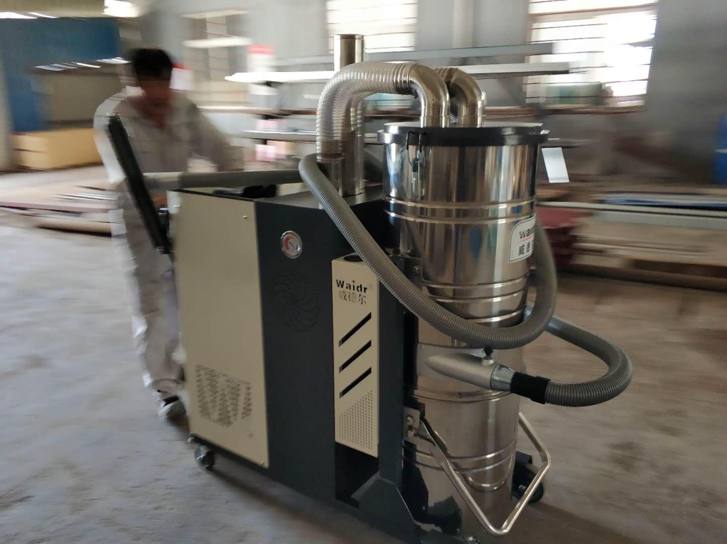 威德尔大功率自主反吹清灰无需外接气源吸粉尘金属颗粒工业吸尘器 