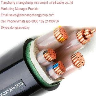 Lower voltage power cable