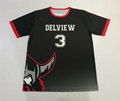 Hot selling custom football t shirts uniforms 2