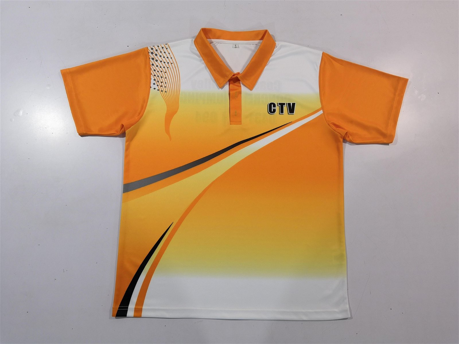 Custom sublimation sports golf polo t shirts 2