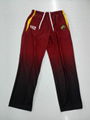 Custom sublimation sports cricket pants