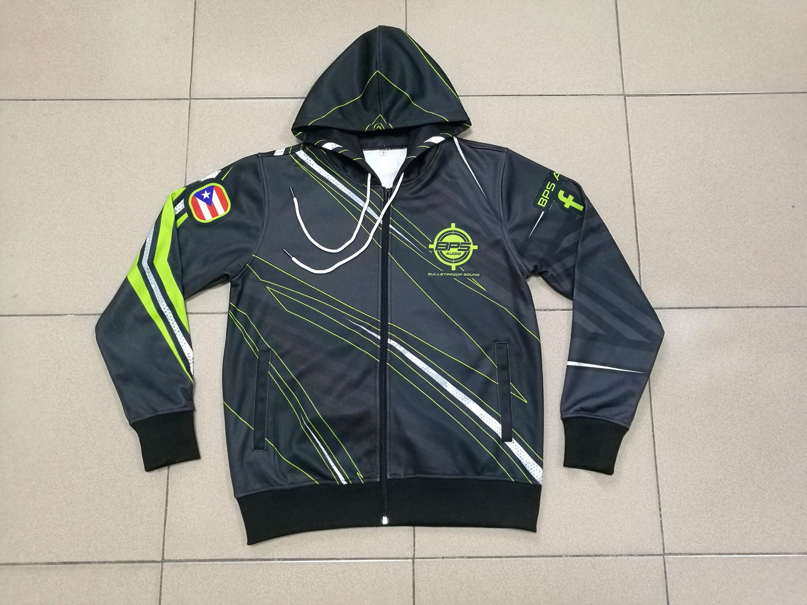 Outdoor sports sublimation print jackets hoodies 2