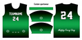 Sublimation soccer jerseys, warm up tops, training t shirts