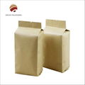 China factory manufacturer price wholesale resealable kraft paper zipper bags 4