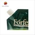 stand up spout pouch with nozzle for liquid packaging plastic bag 4